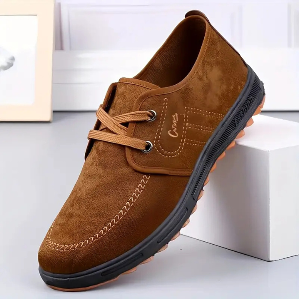 Radcliffe Comfort Slip-Ons - Brown