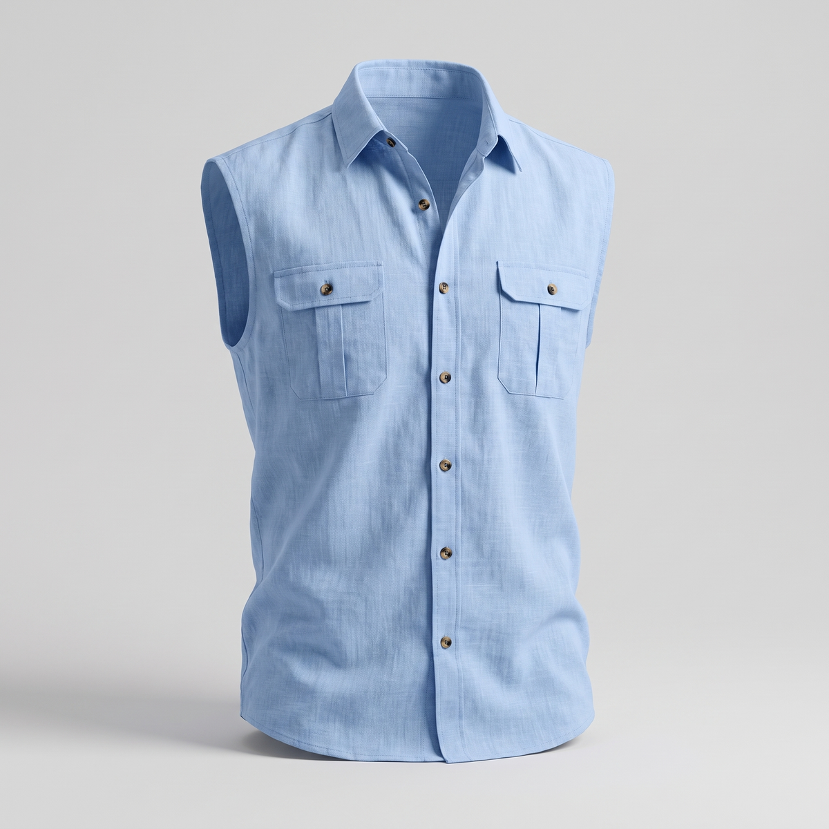 Rafferty Casual Utility Shirt - Blue