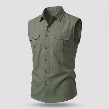 Rafferty Casual Utility Shirt - Green