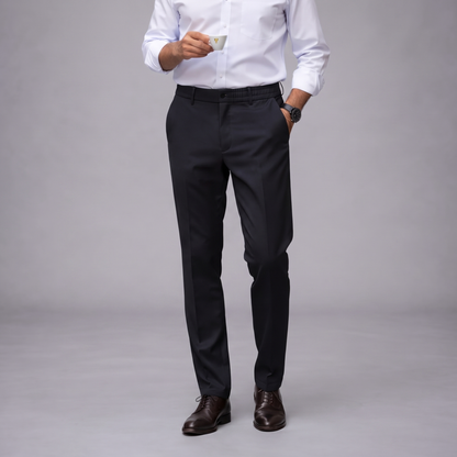 Ransford Lightweight Stretch Trousers - Black