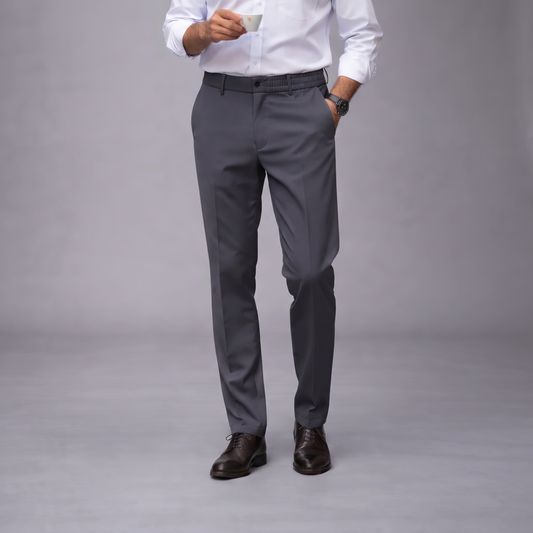 Ransford Lightweight Stretch Trousers - Grey