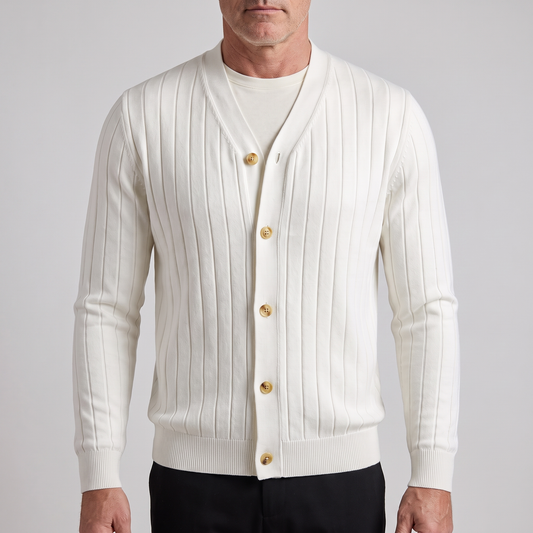 Raphaelo Vinia Cardigan - Arctic White