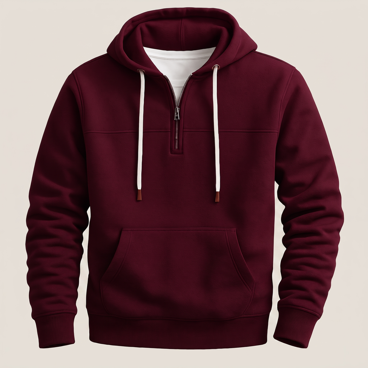 Ravelle Signature Hoodie - Maroon