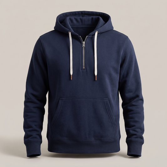 Ravelle Signature Hoodie - Navy