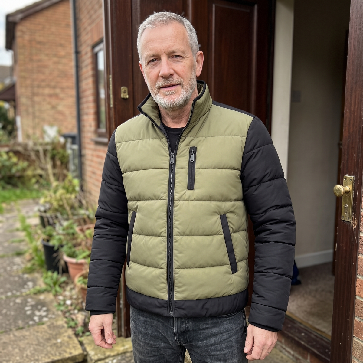 Refined Quilted Layer Jacket