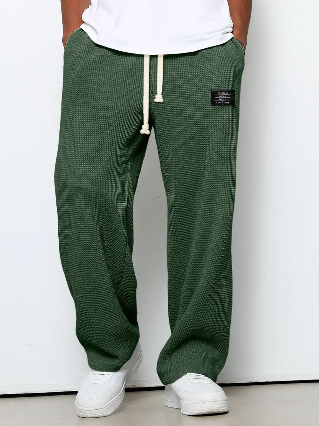 Reuben Lounge Trousers - Military green