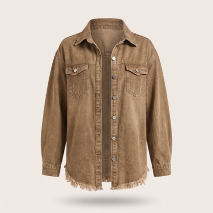 Rhett Denim Jacket - Brown