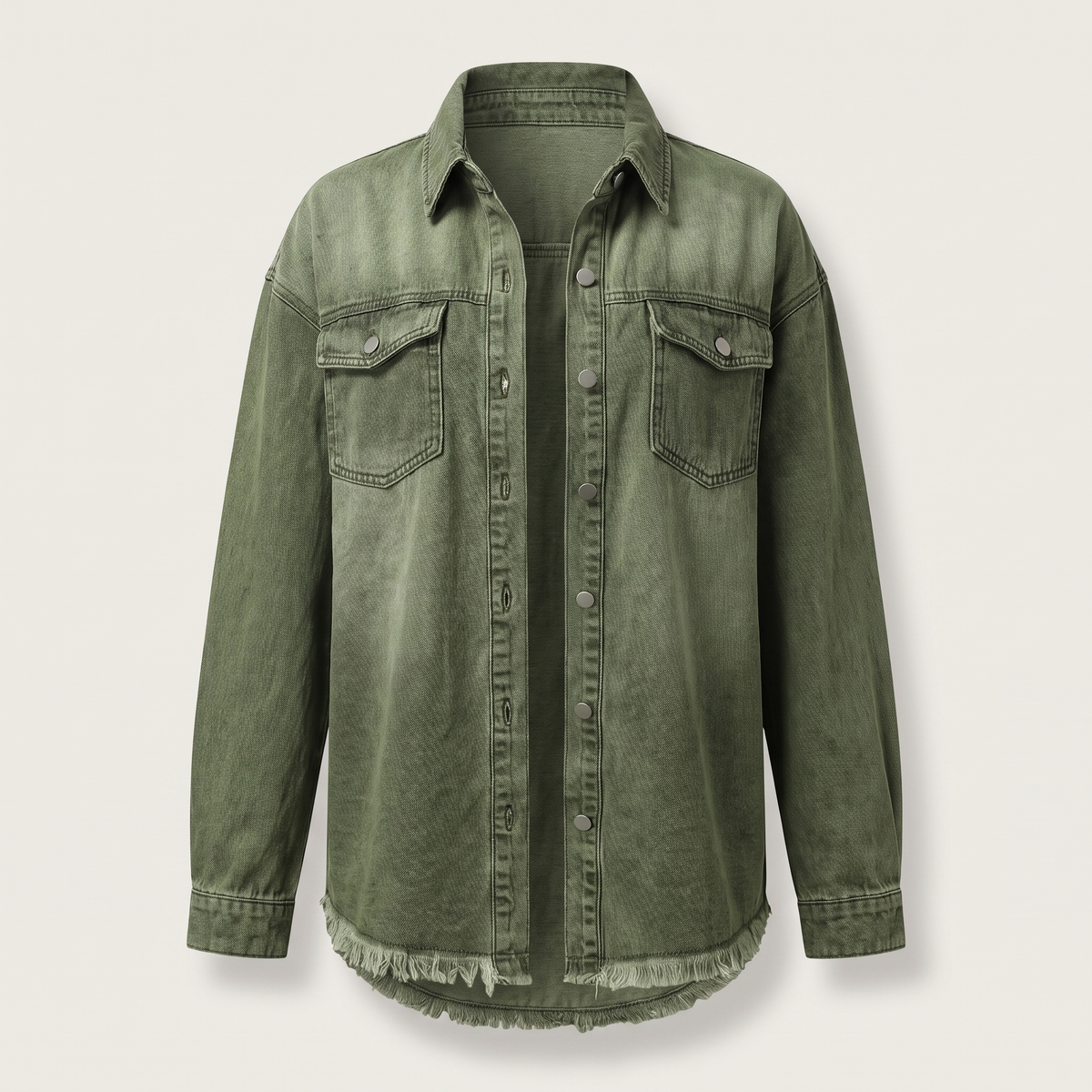 Rhett Denim Jacket - Green