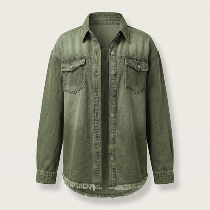 Rhett Denim Jacket - Green