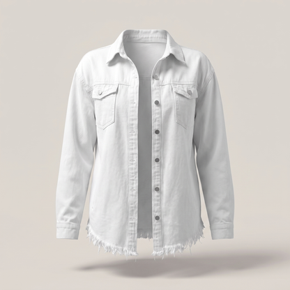 Rhett Denim Jacket - White