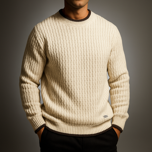 Rhettford Knit Pullover - Khaki