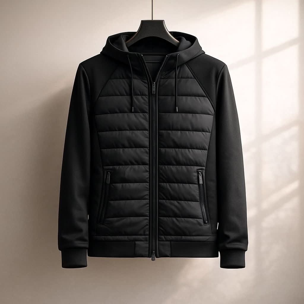 Ridgefield Zip Hoodie - Black