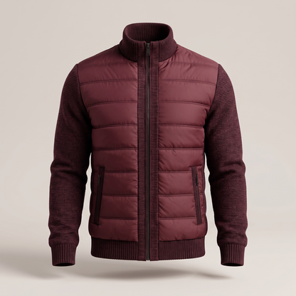Ridgewood Fleece Jacket - Burgundy