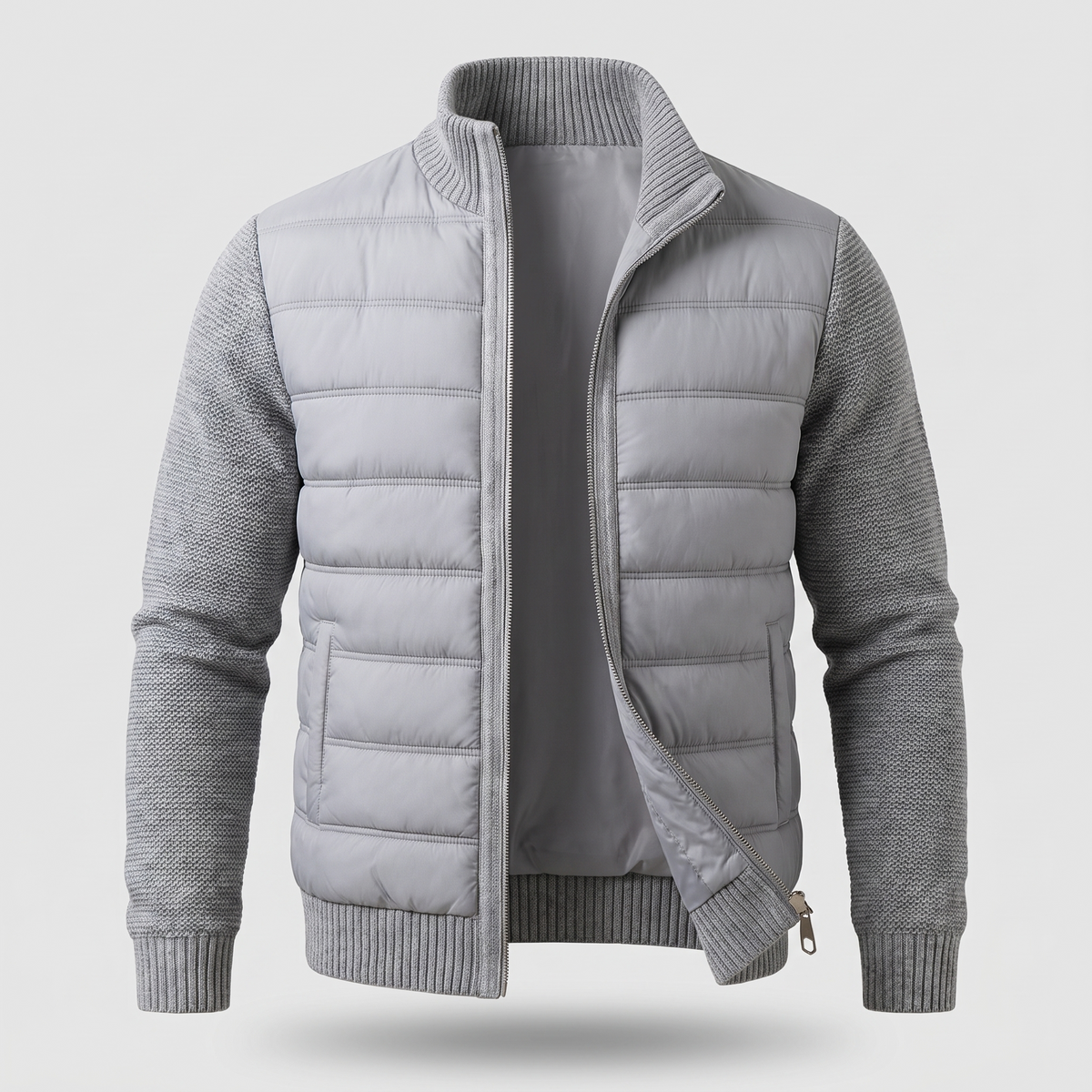 Ridgewood Fleece Jacket - Light Grey