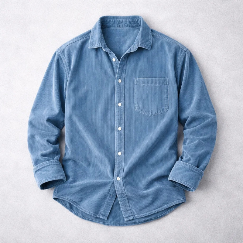 Riverside Cord Shirt - Blue