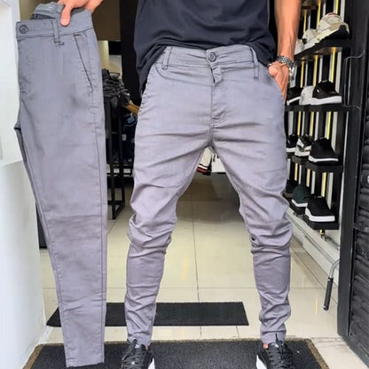 Riverside Slim Trousers - Dark grey