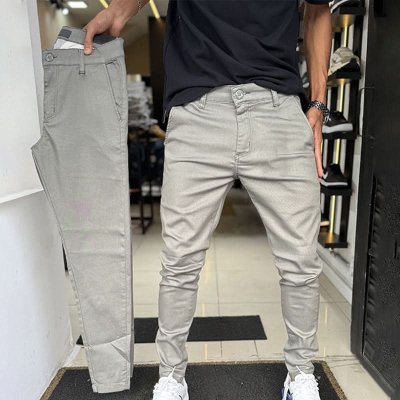 Riverside Slim Trousers - Grey