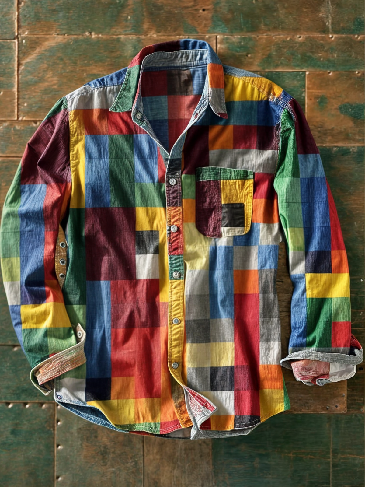 Riverton Patchwork Shirt