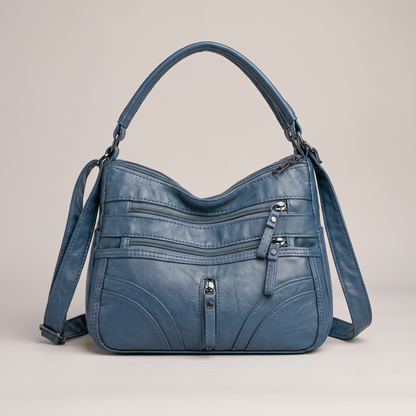 Riverton Vintage Tote - Blue