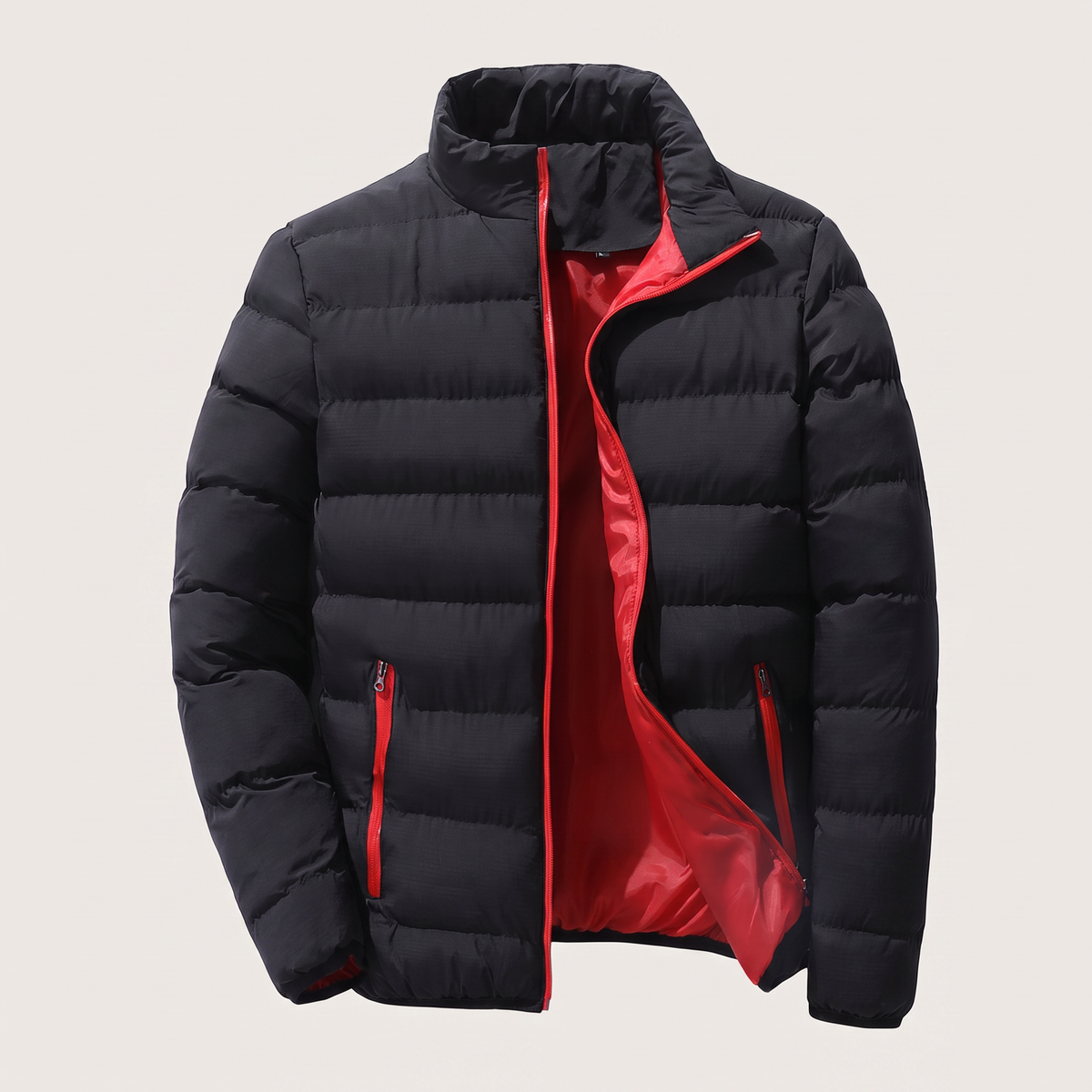 Rochford Heavyweight Winter Coat - Black