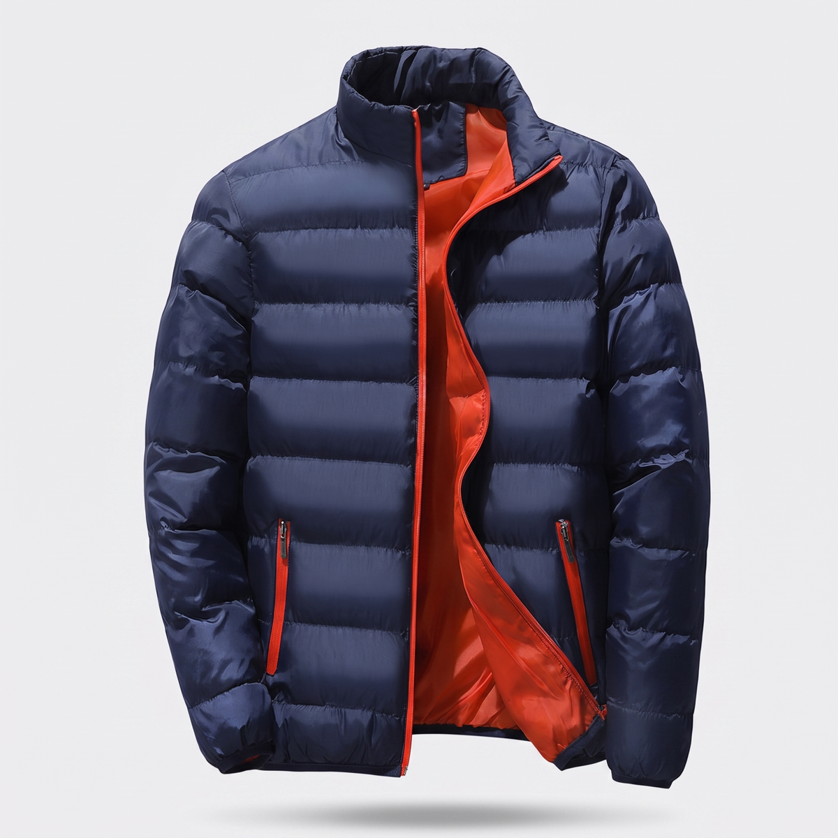 Rochford Heavyweight Winter Coat - Navy