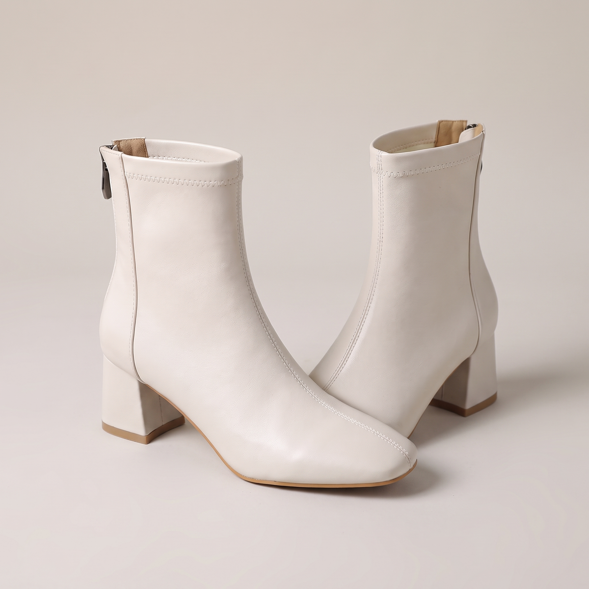 Rosalie Leather-Look Boots