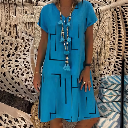 Rosethorn Easy-Wear Dress - Blue