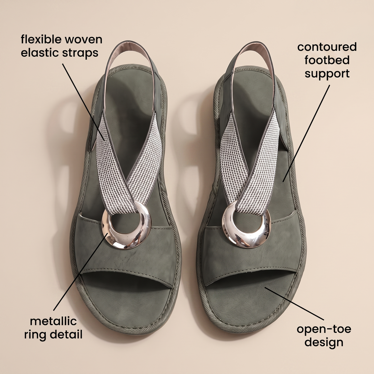 Rosmere Coastal Sandals