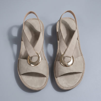 Rosmere Coastal Sandals - Beige