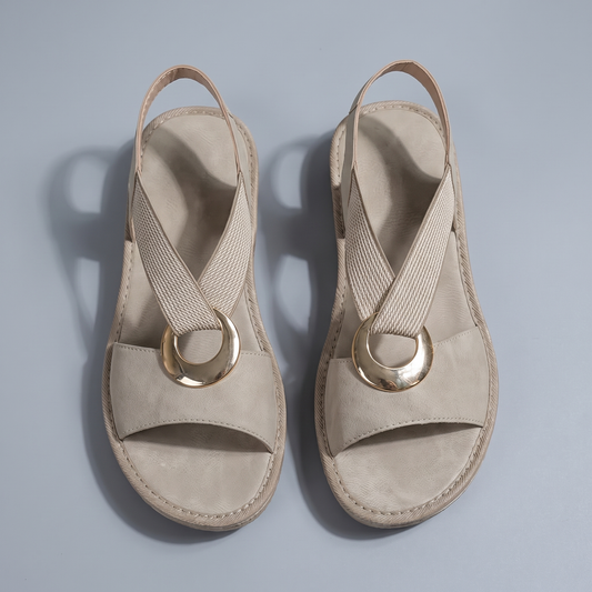 Rosmere Coastal Sandals - Beige