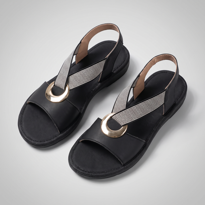 Rosmere Coastal Sandals - Black