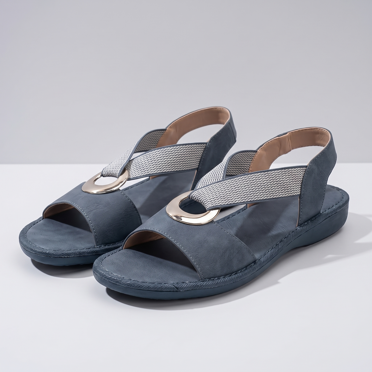 Rosmere Coastal Sandals - Blue