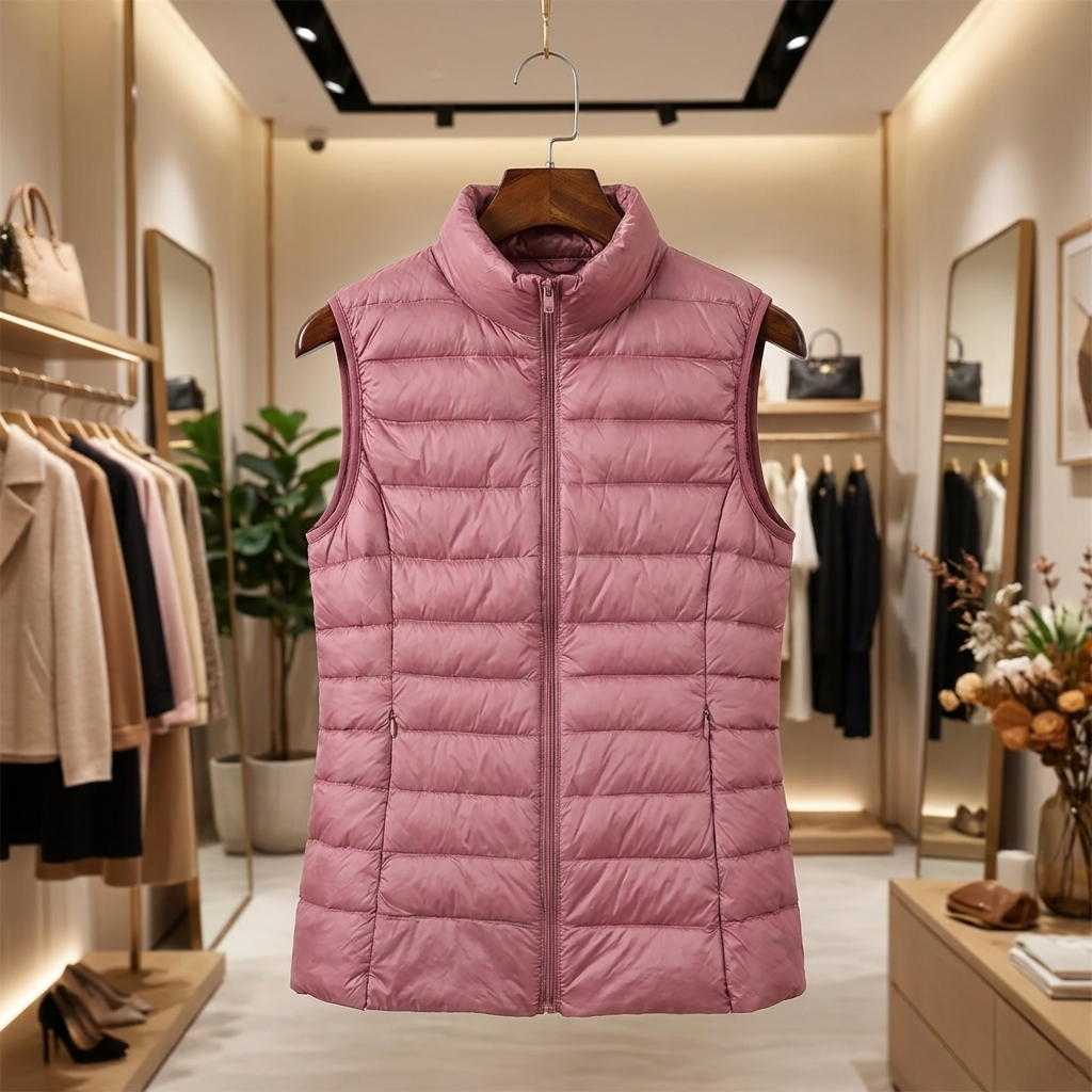 Rosmere Warm Gilet - Pink