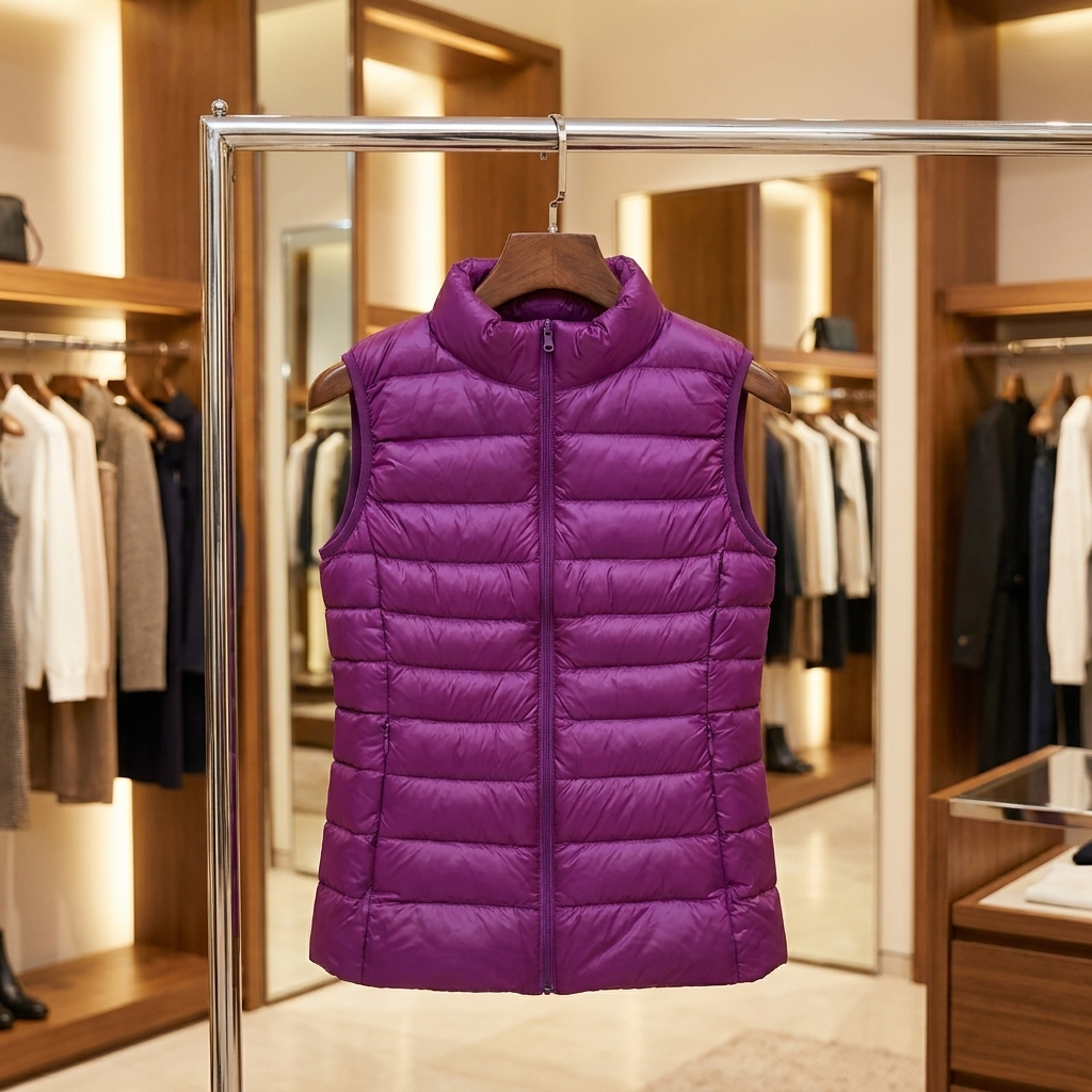 Rosmere Warm Gilet - Purple