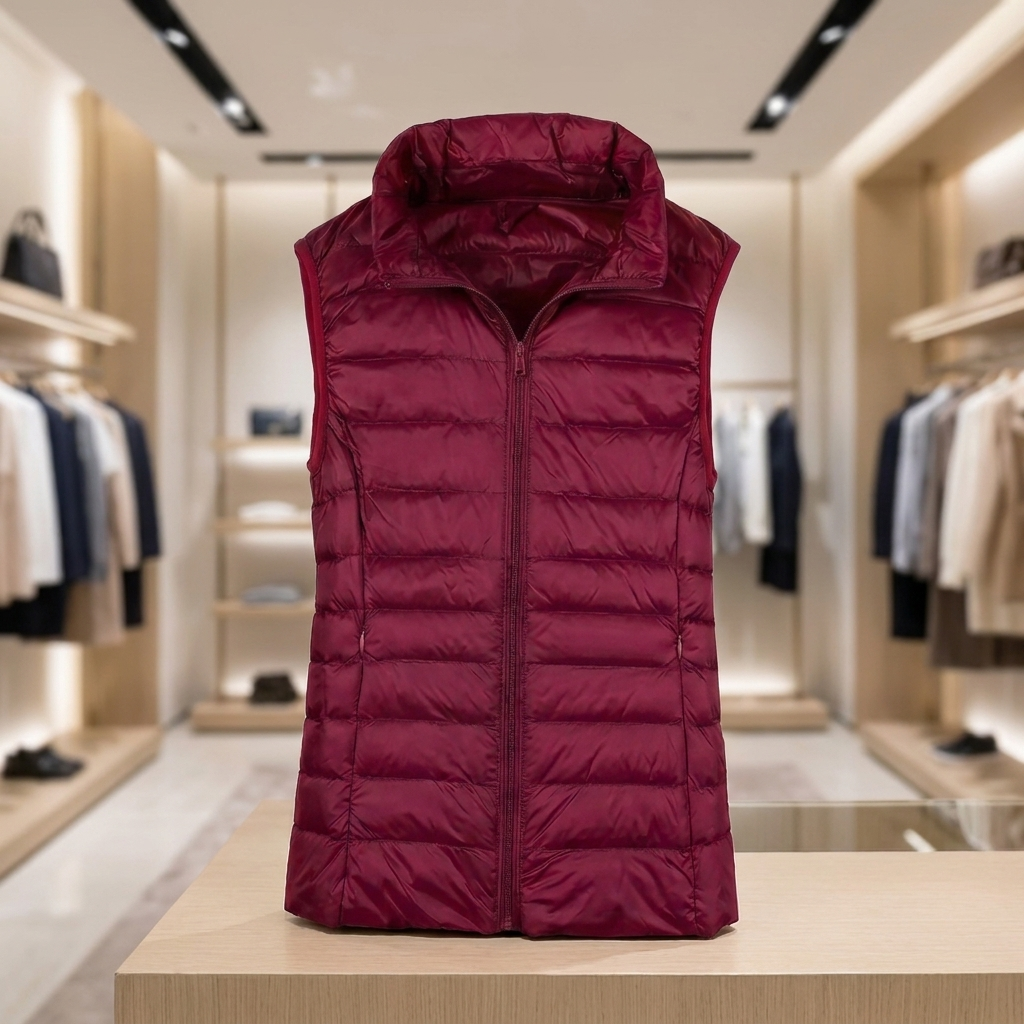 Rosmere Warm Gilet - Wine Red