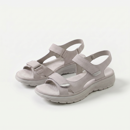 Roswyn Comfort Sandals - Grey