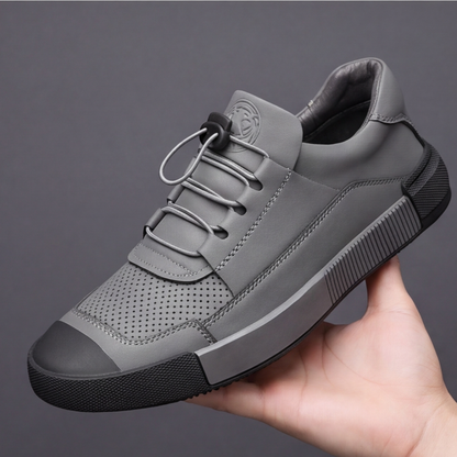Rothbury Leather-Look Trainers