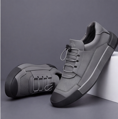 Rothbury Leather-Look Trainers
