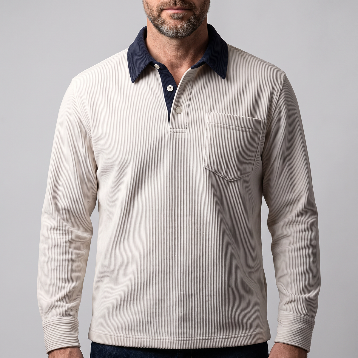 Rowley Corduroy Polo Shirt
