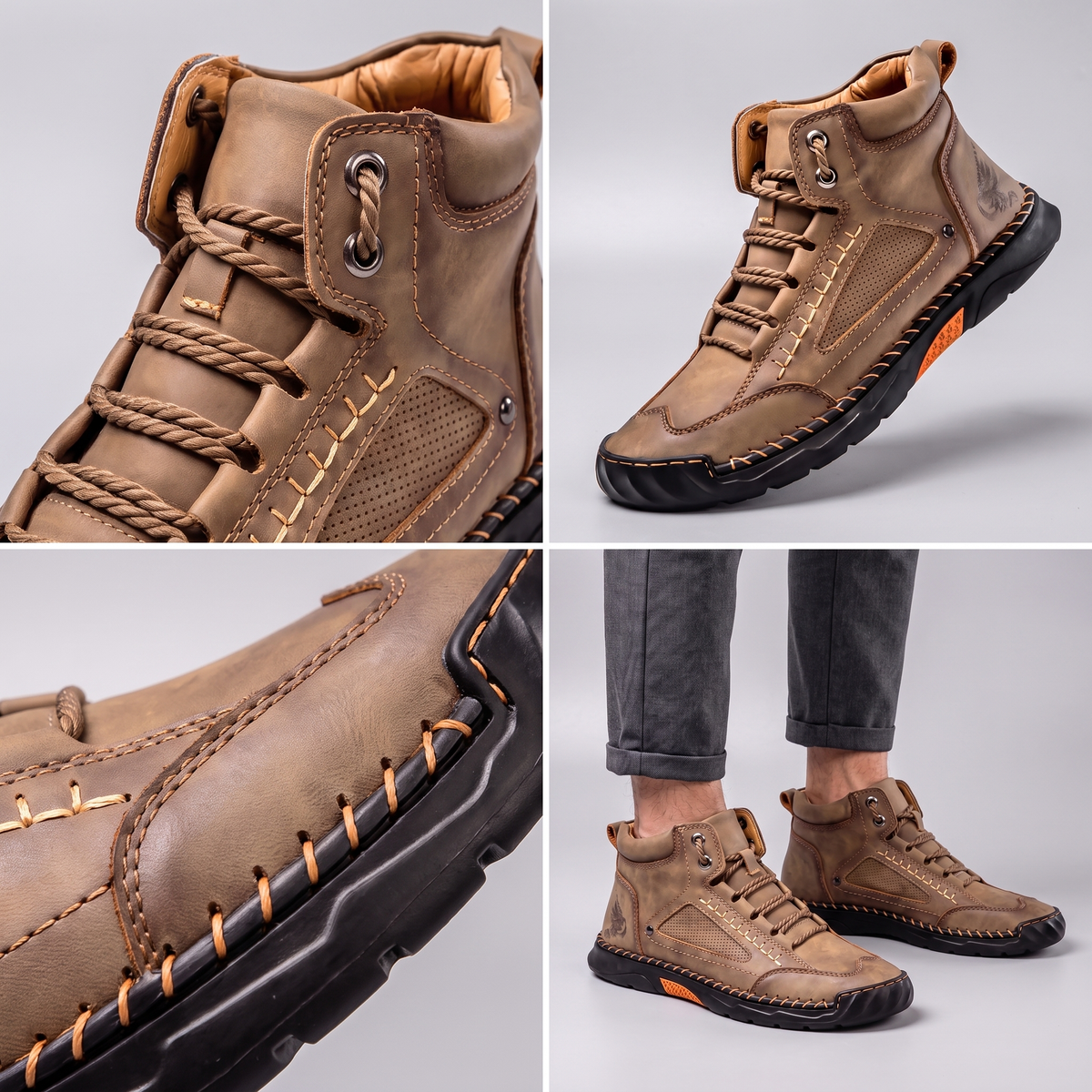 Rugged Outdoor Walking Boots