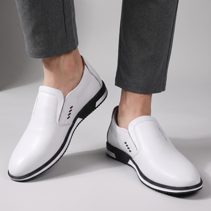 Rupert Smart Leather-Look Trainers