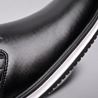 Rupert Smart Leather-Look Trainers