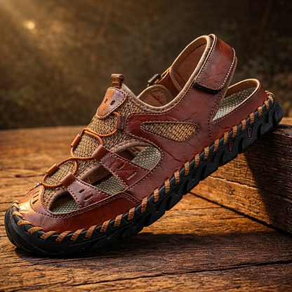 Ryeford Outdoor Walking Sandals - Dark Brown