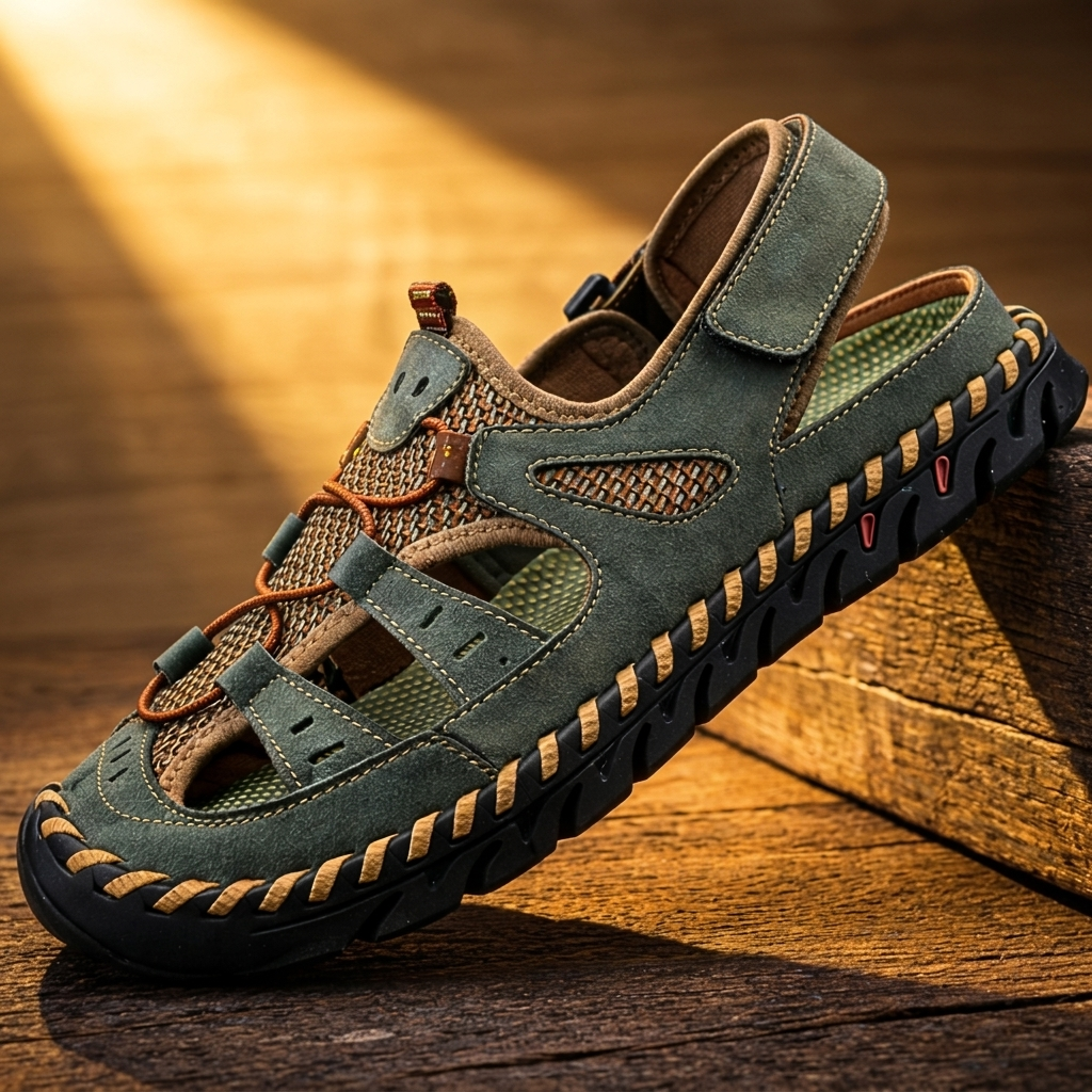 Ryeford Outdoor Walking Sandals - Green
