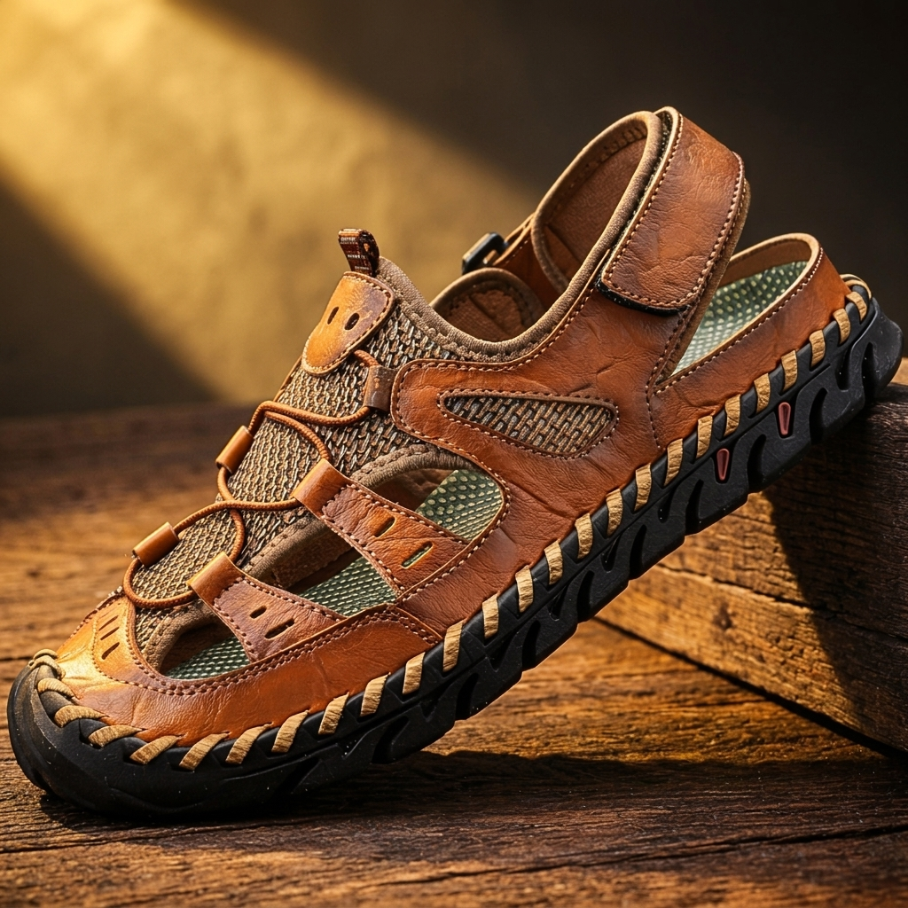 Ryeford Outdoor Walking Sandals - Light Brown