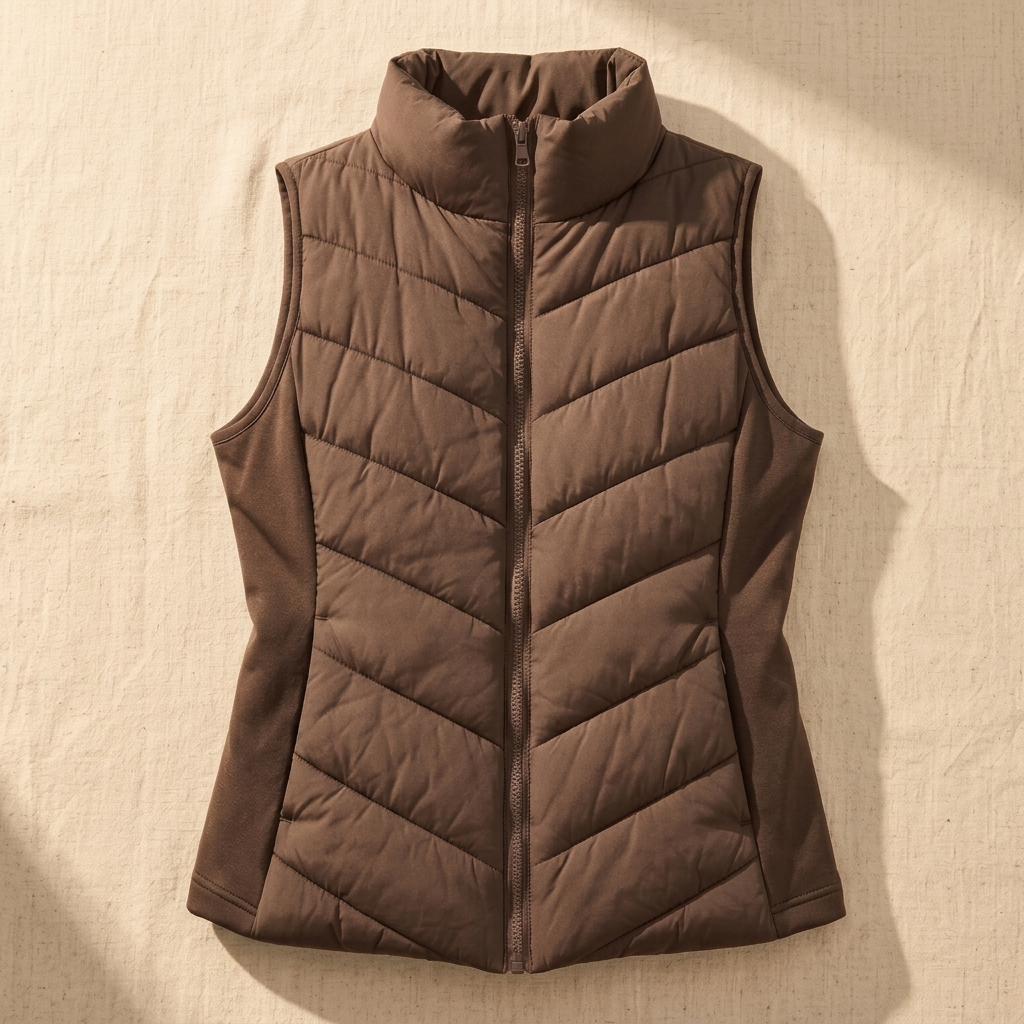 Sablemere Quilted Gilet - Brown