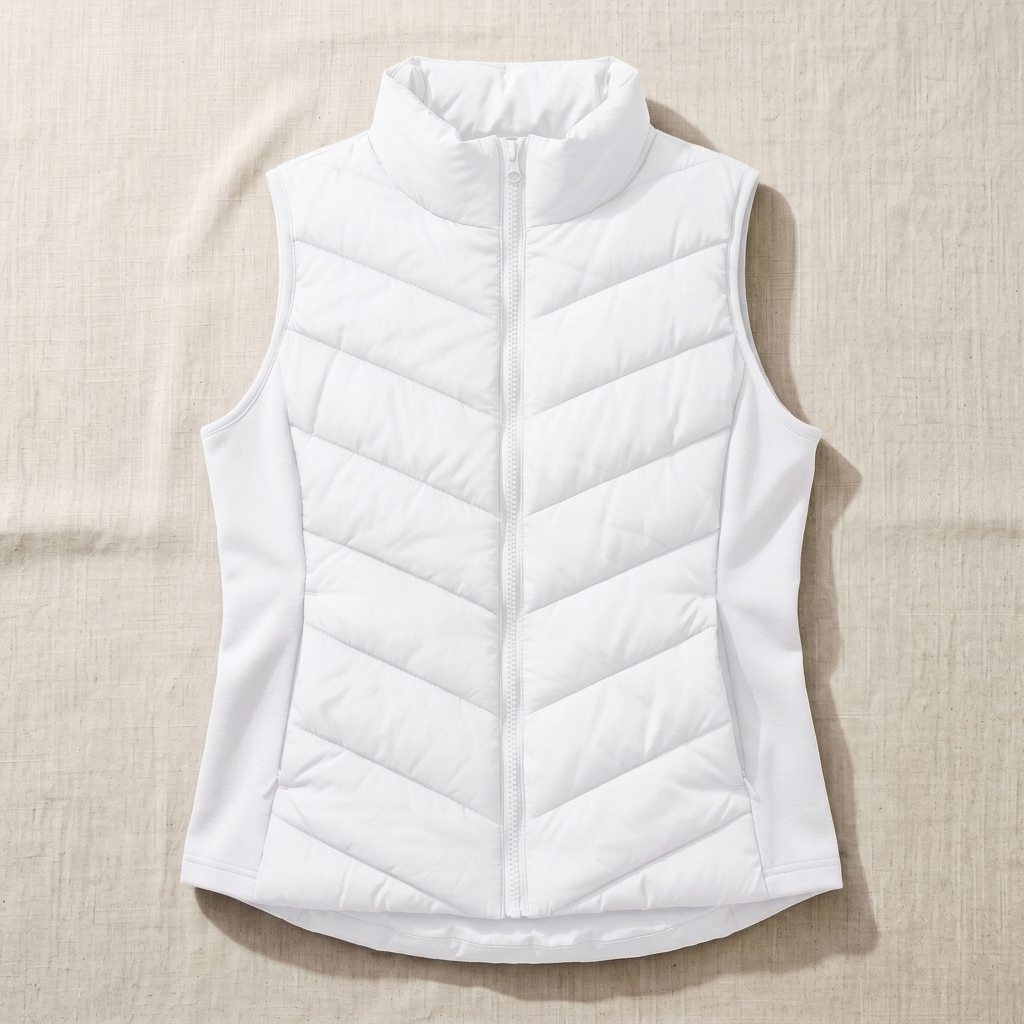 Sablemere Quilted Gilet - White