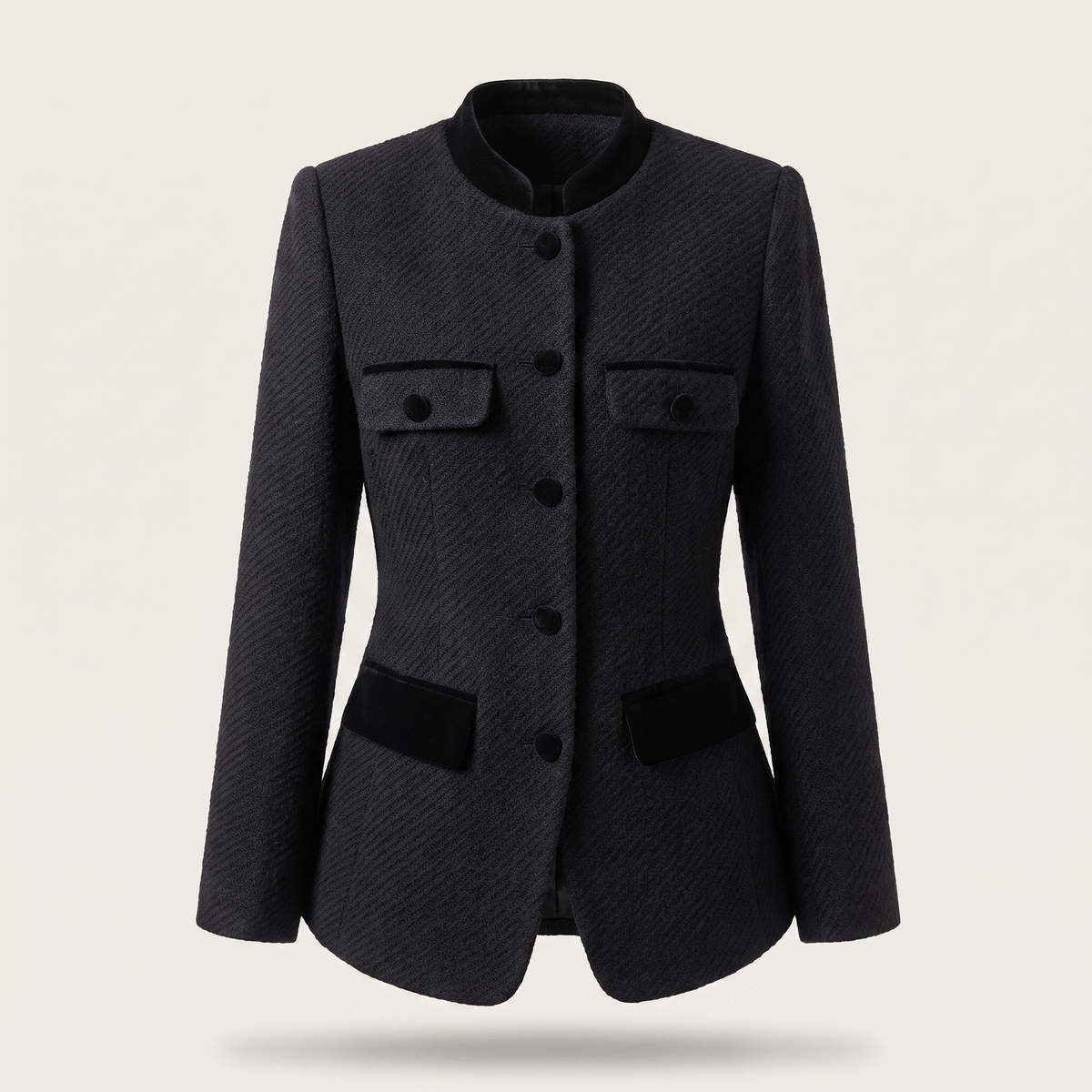 Sansa Office Jacket - Black