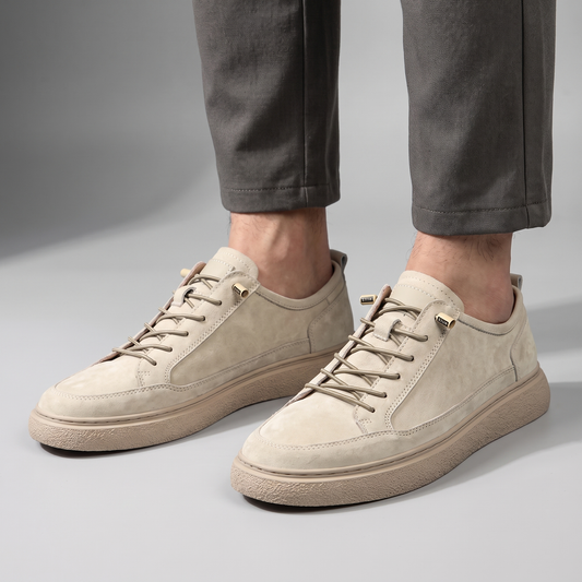 Sebastien Suede-Look Sneakers