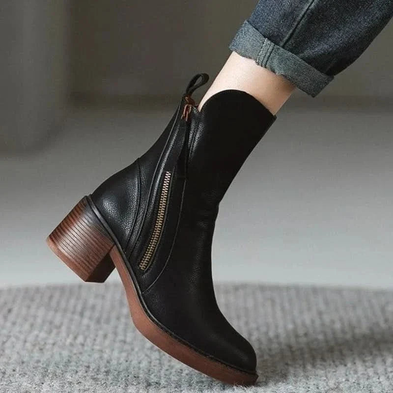 Selene Ankle Boots - Black